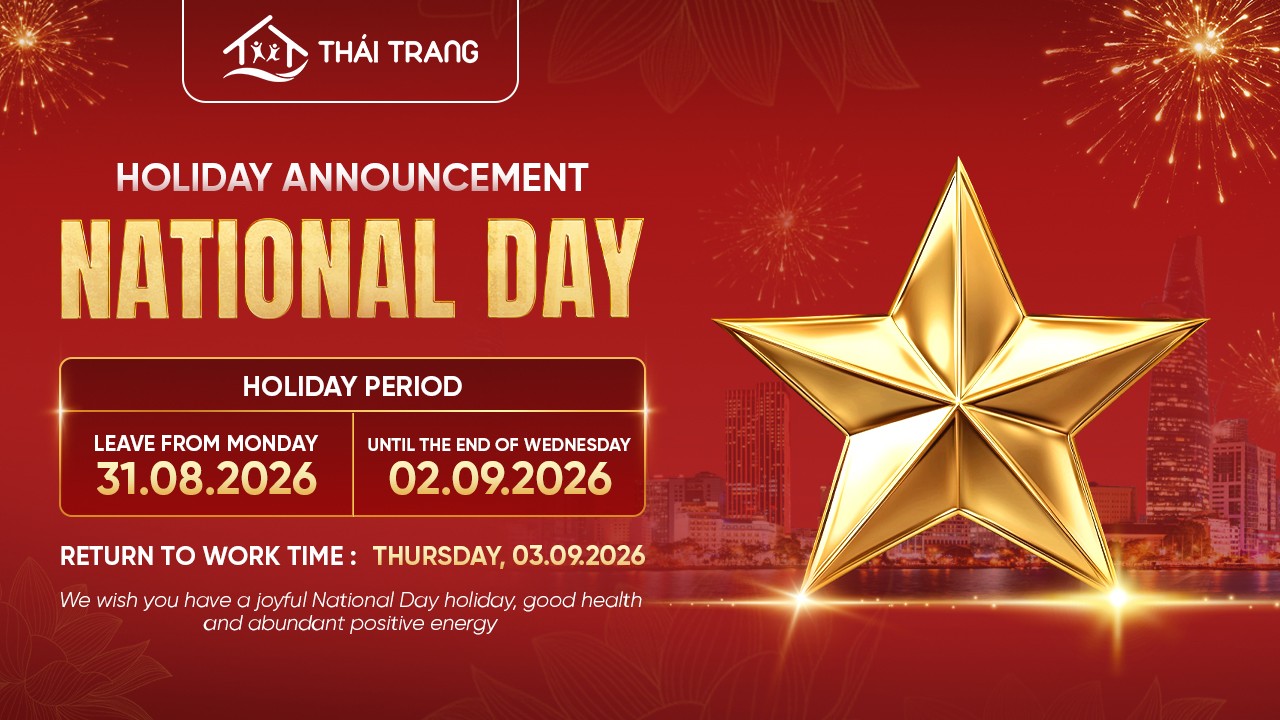 NATIONAL DAY HOLIDAY ANNOUNCEMENT
